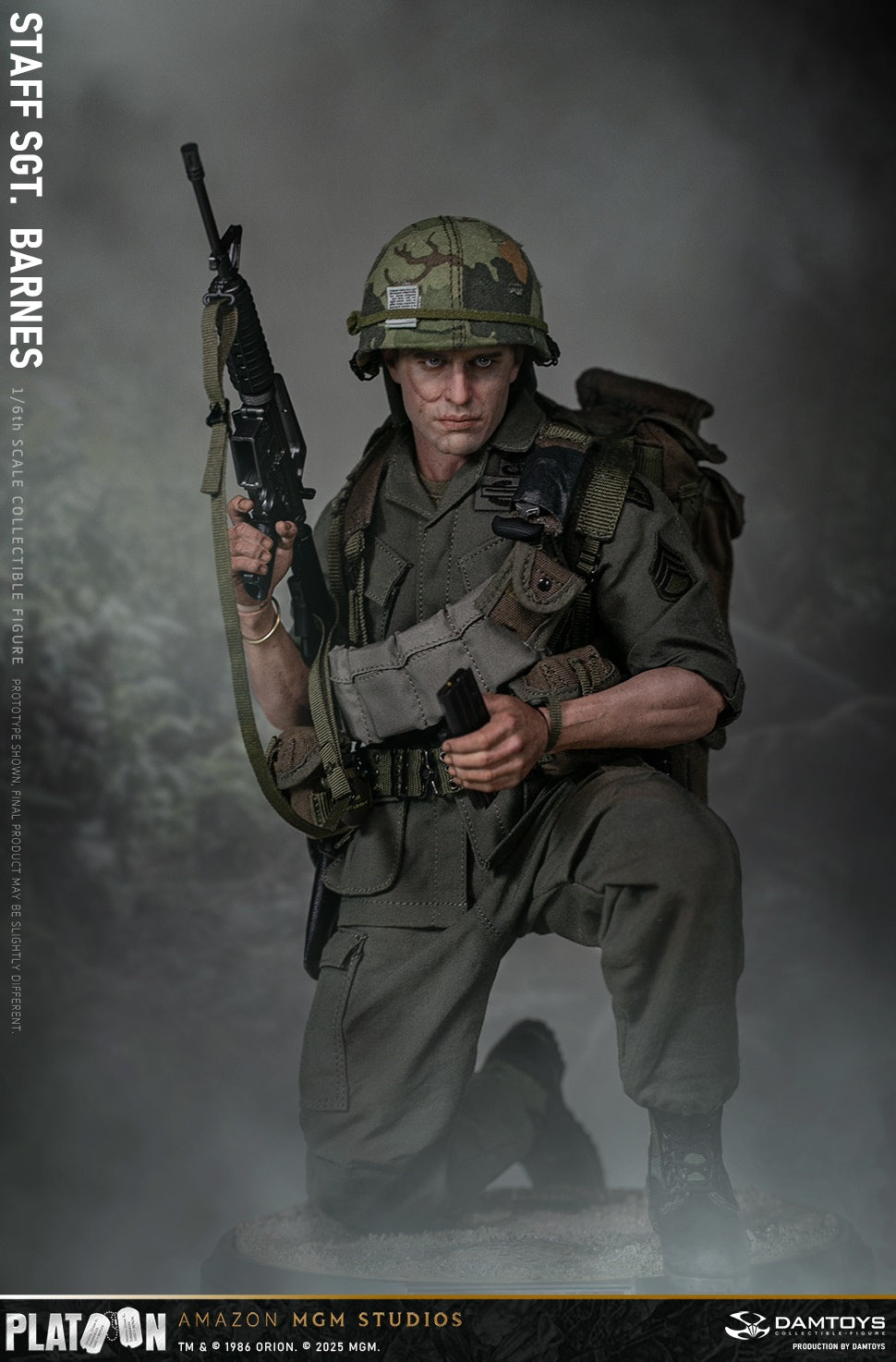 Presale DAMTOYS DMS045 1/6 Platoon Staff Sergeant Barnes Action Figure Model Toy