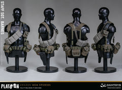 Presale DAMTOYS DMS045 1/6 Platoon Staff Sergeant Barnes Action Figure Model Toy