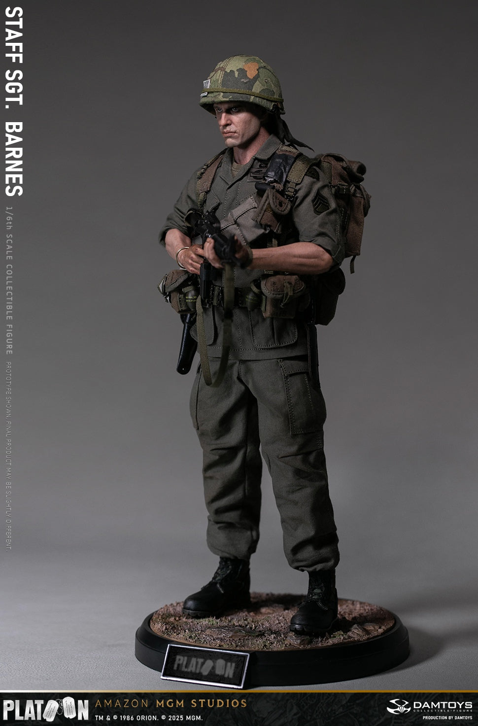 Presale DAMTOYS DMS045 1/6 Platoon Staff Sergeant Barnes Action Figure Model Toy