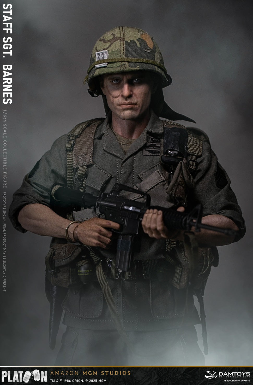 Presale DAMTOYS DMS045 1/6 Platoon Staff Sergeant Barnes Action Figure Model Toy