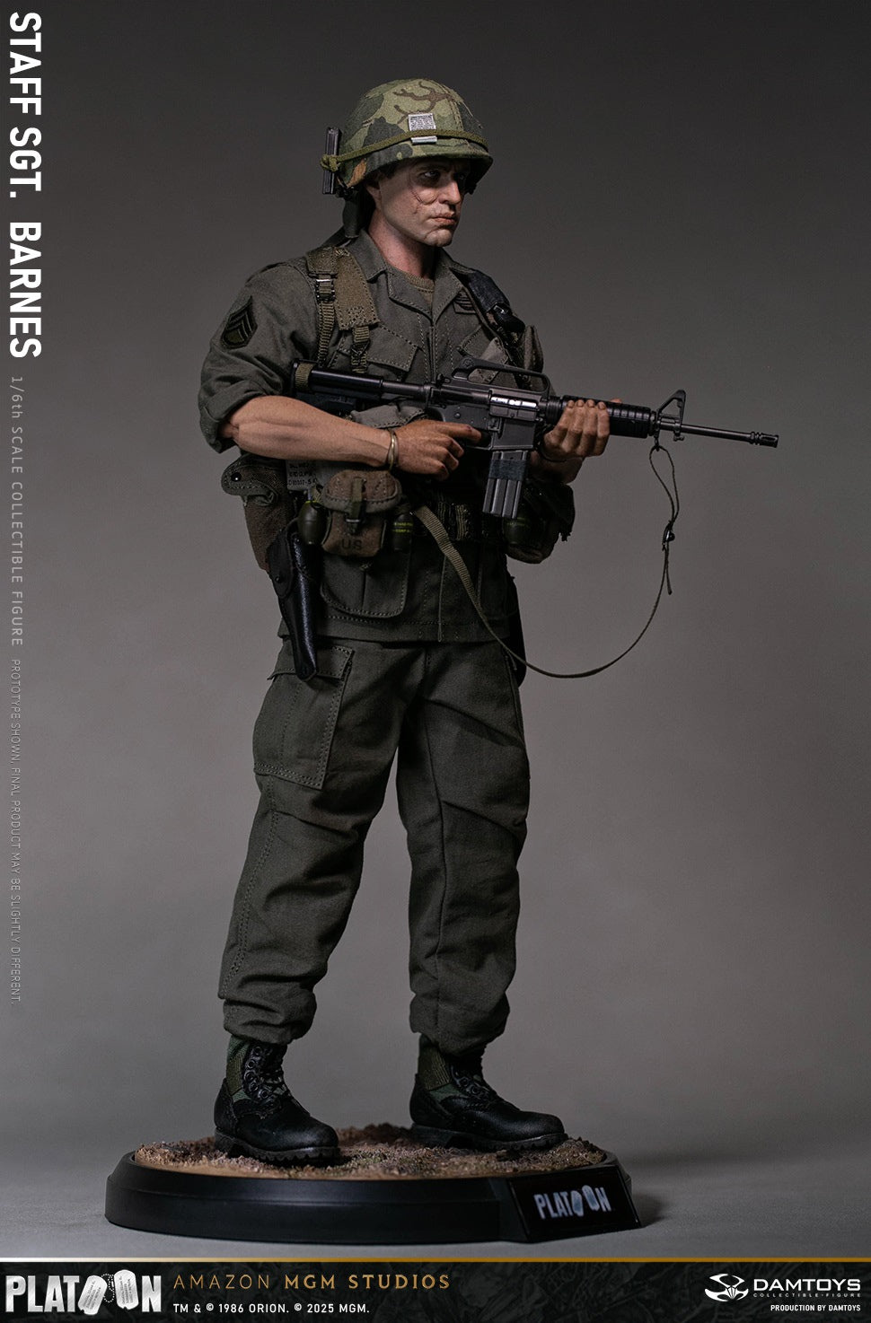 Presale DAMTOYS DMS045 1/6 Platoon Staff Sergeant Barnes Action Figure Model Toy