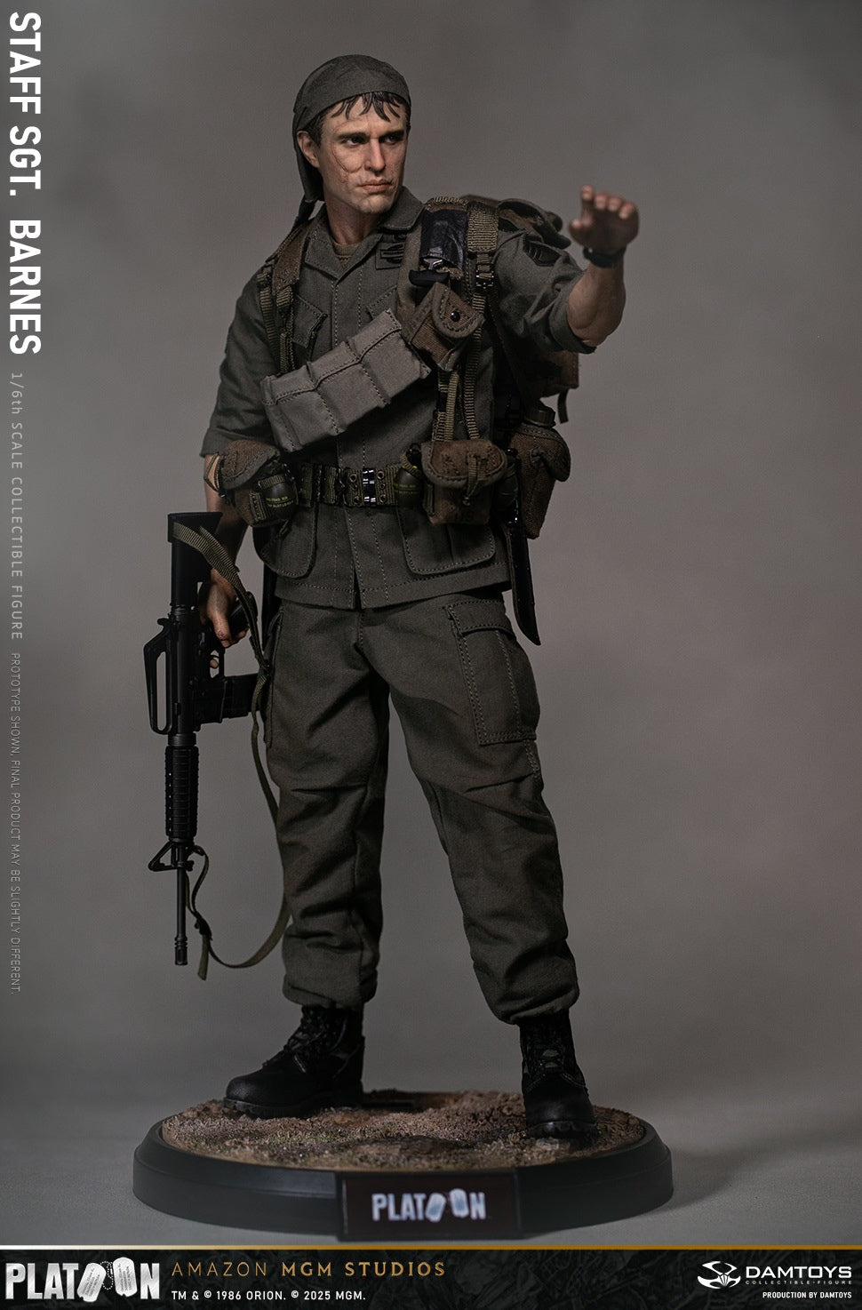 Presale DAMTOYS DMS045 1/6 Platoon Staff Sergeant Barnes Action Figure Model Toy