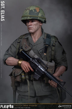 Presale DAMTOYS DMS047 1/6 Platoon Sergeant Elias 12" Male Action Figure Model