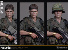 Presale DAMTOYS DMS047 1/6 Platoon Sergeant Elias 12" Male Action Figure Model