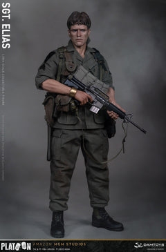 Presale DAMTOYS DMS047 1/6 Platoon Sergeant Elias 12" Male Action Figure Model