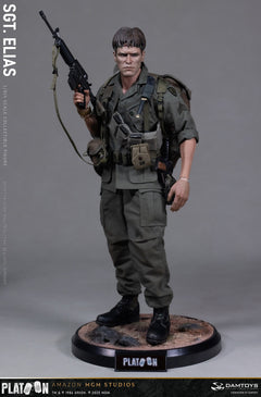 Presale DAMTOYS DMS047 1/6 Platoon Sergeant Elias 12" Male Action Figure Model