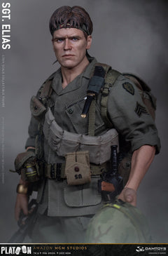 Presale DAMTOYS DMS047 1/6 Platoon Sergeant Elias 12" Male Action Figure Model
