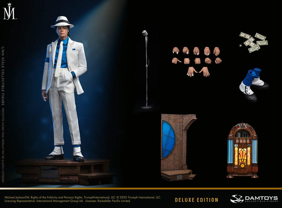 Vorverkauf DAMTOYS DMS048S 1/6 Smooth Criminal Jackson Actionfigur Deluxe-Version