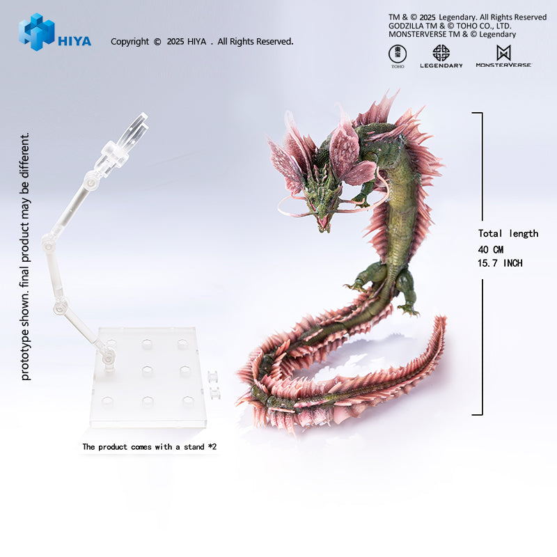 Presale HIYA EBG0182 Godzilla x Kong The New Empire Tiamat 40cm Action Figure