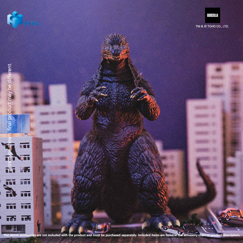 HIYA EBG0285 Godzilla AGAINST MECHAGODZILLA Godzilla 7" Action Figure Model Toy