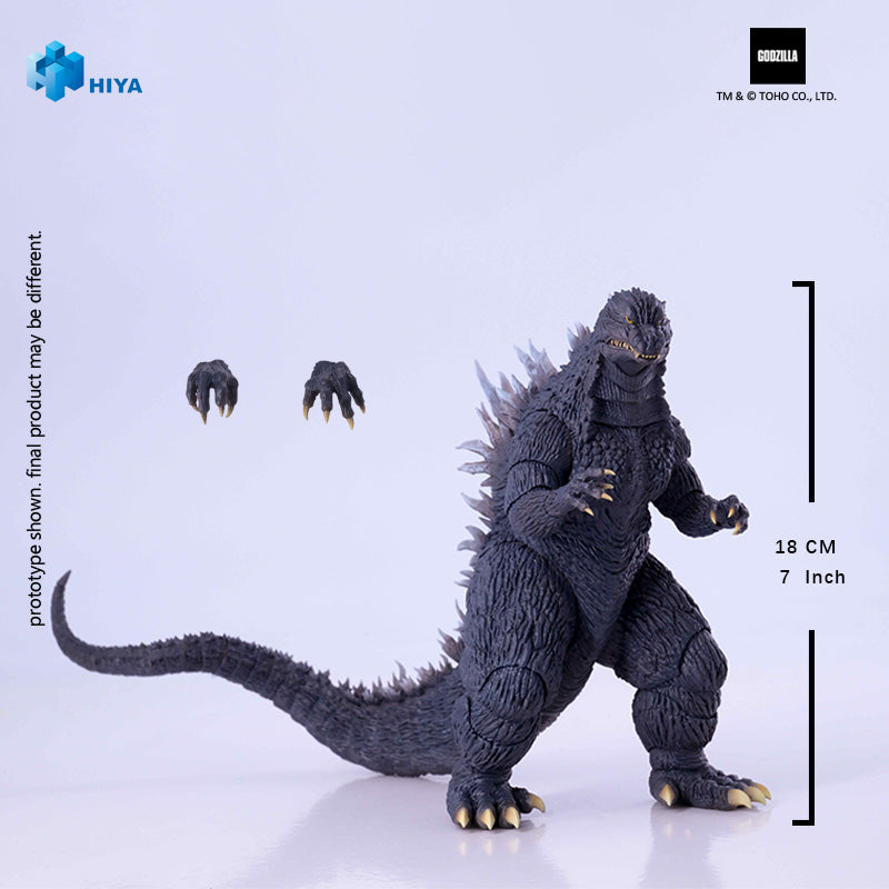 HIYA EBG0285 Godzilla AGAINST MECHAGODZILLA Godzilla 7" Action Figure Model Toy