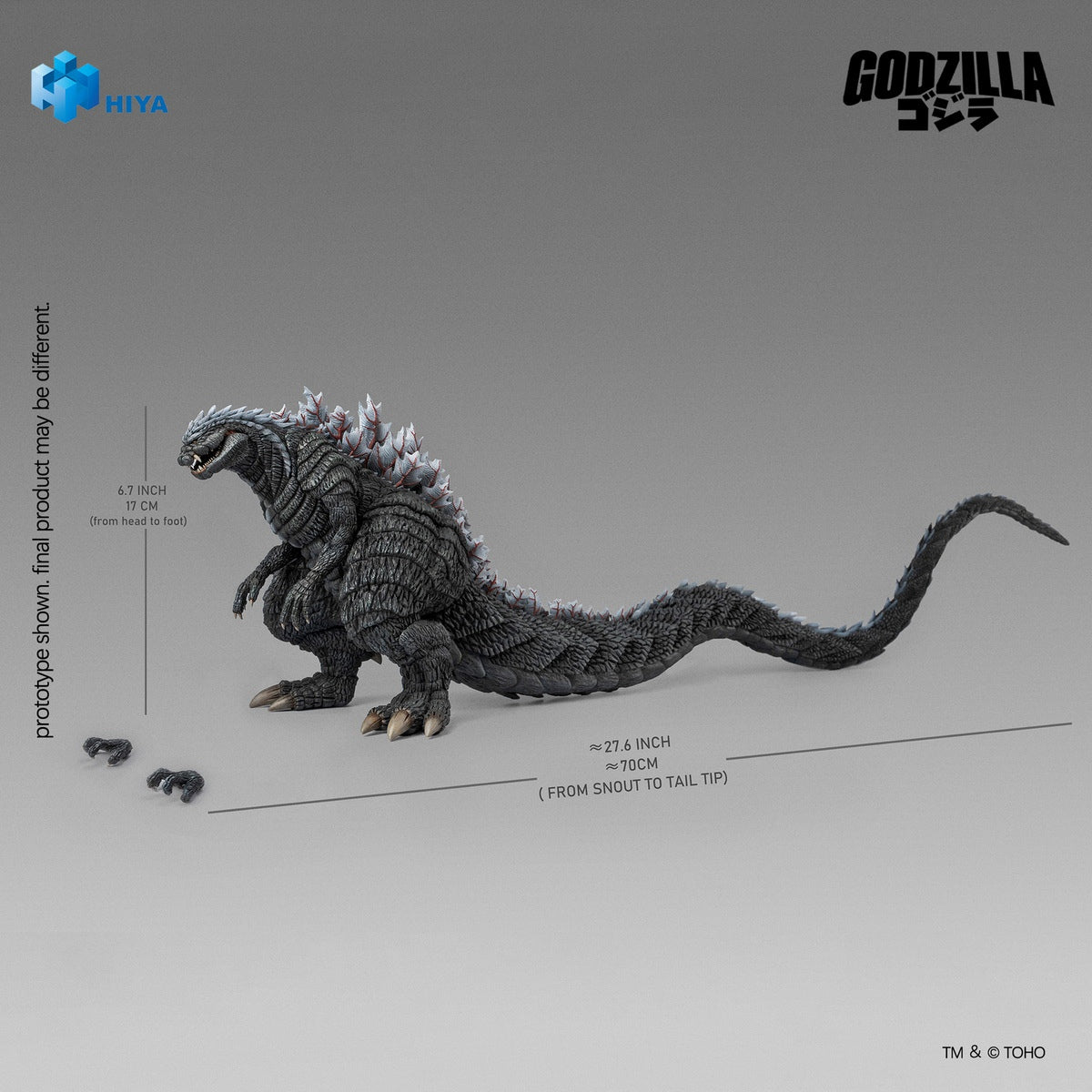 Presale HIYA EBG0330 Godzilla Singular Point Ultima Version Action Figure Model