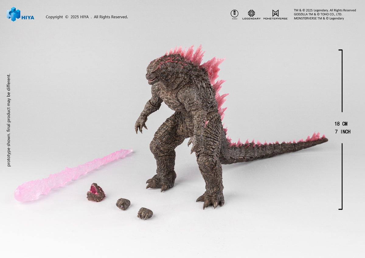 HIYA EBG0439 Godzilla vs Kong The New Empire 18CM Figure Heat Ray Ver. Action Figure