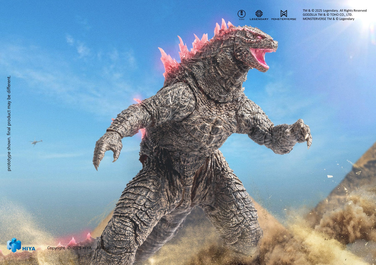 HIYA EBG0439 Godzilla vs Kong The New Empire 18CM Figure Heat Ray Ver. Action Figure