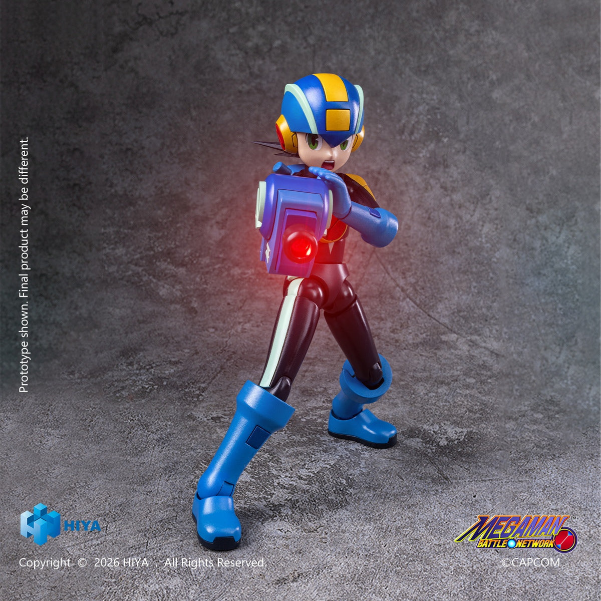 Presale HIYA EBM0389 Mega Man Battle Network MegaMan.EXE 4.9" Action Figure