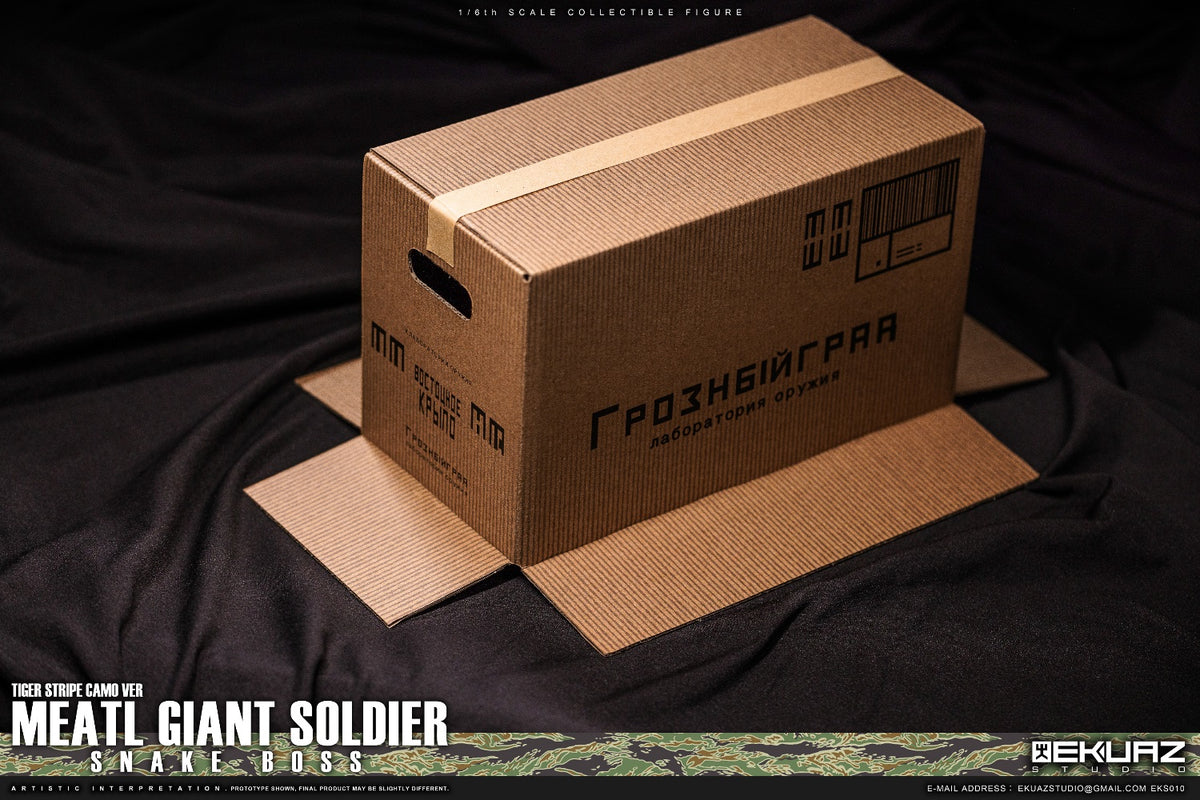 EKUAZ STUDIO EKS010 1/6 Metal Shadow Gear Solid Snake Collectible Action Figure