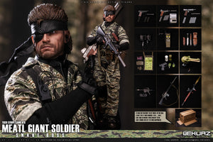 EKUAZ STUDIO EKS010 1/6 Metal Shadow Gear Solid Snake Collectible Action Figure