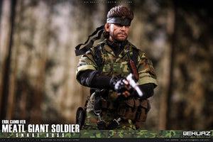 EKUAZ STUDIO EKS011 1/6 Metal Shadow Gear Solid Snake Action Figure Erdl Camo