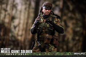 EKUAZ STUDIO EKS011 1/6 Metal Shadow Gear Solid Snake Action Figure Erdl Camo