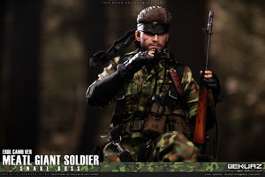 EKUAZ STUDIO EKS011 1/6 Metal Shadow Gear Solid Snake Action Figure Erdl Camo