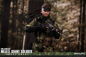EKUAZ STUDIO EKS011 1/6 Metal Shadow Gear Solid Snake Action Figure Erdl Camo