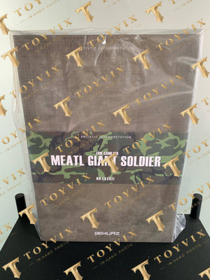 EKUAZ STUDIO EKS011 1/6 Metal Shadow Gear Solid Snake Action Figure Erdl Camo