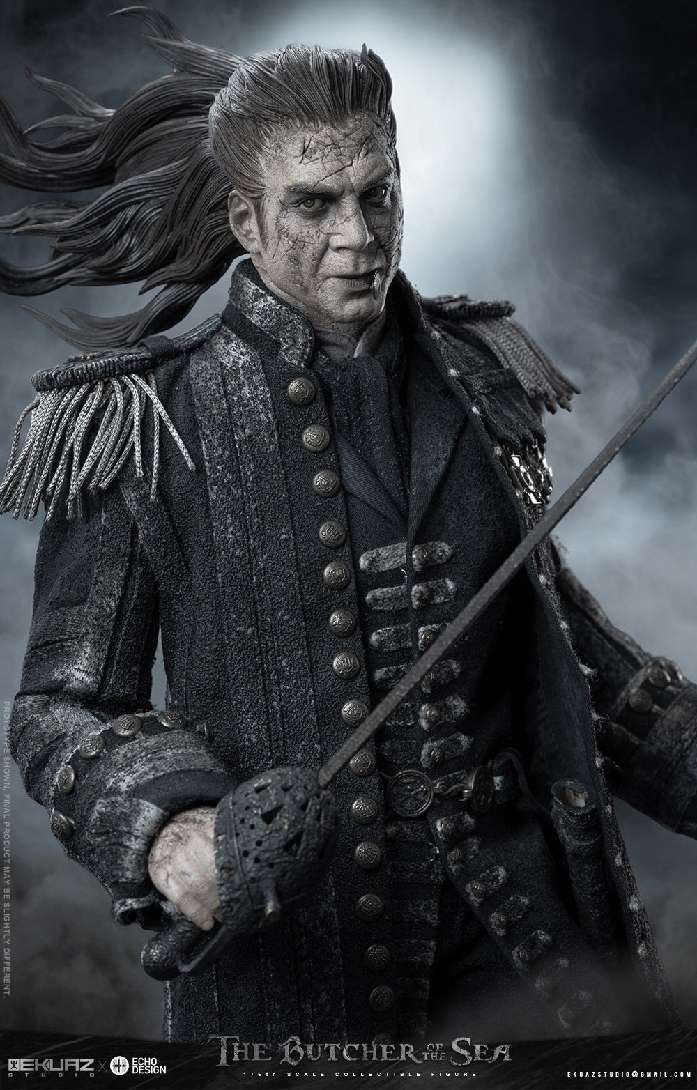 Presale EKUAZ STUDIO EKS013 1/6 The Butcher of the Sea Salazar Action Figure Toy