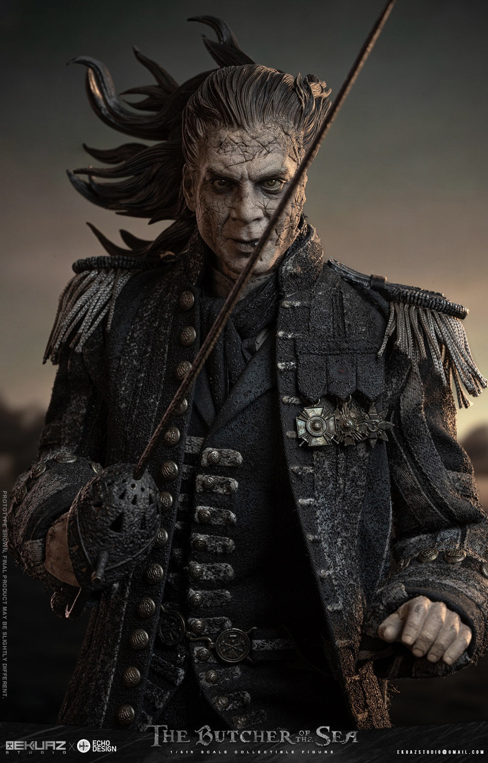 Presale EKUAZ STUDIO EKS013 1/6 The Butcher of the Sea Salazar Action Figure Toy