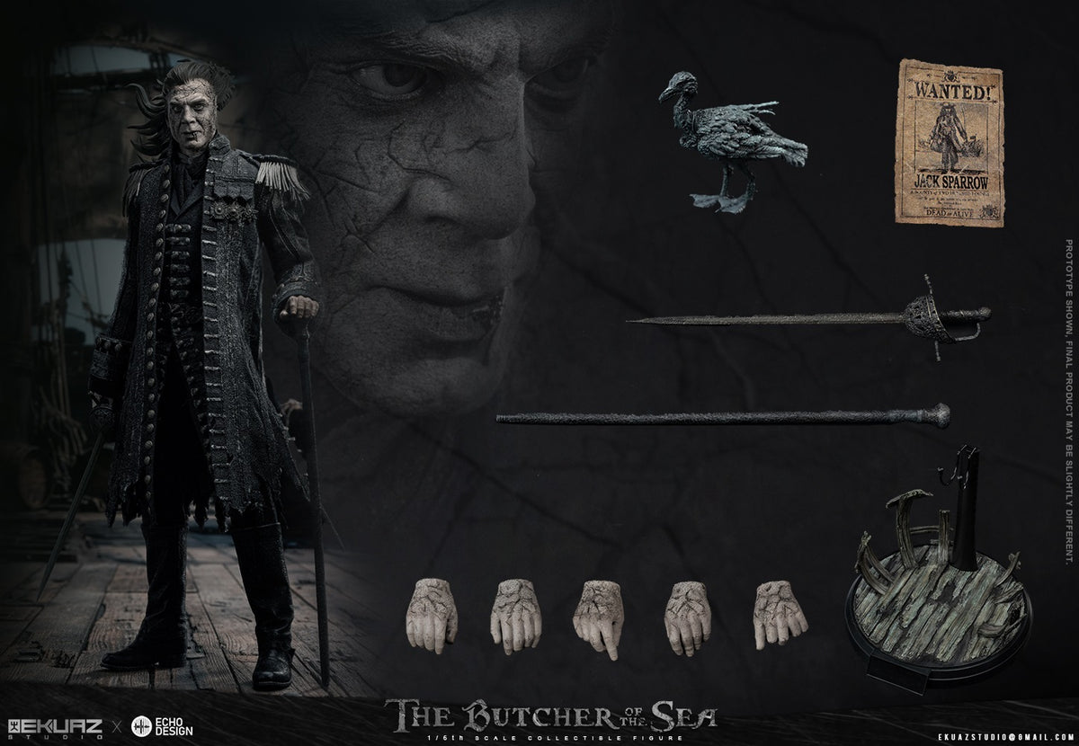 Presale EKUAZ STUDIO EKS013 1/6 The Butcher of the Sea Salazar Action Figure Toy