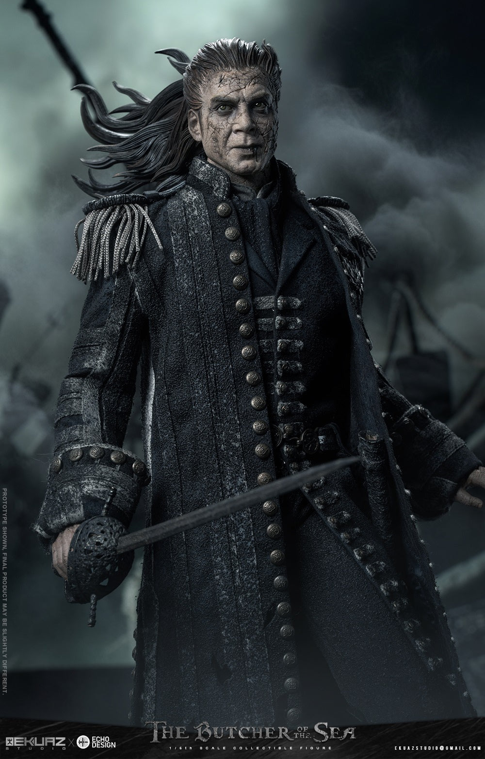Presale EKUAZ STUDIO EKS013 1/6 The Butcher of the Sea Salazar Action Figure Toy