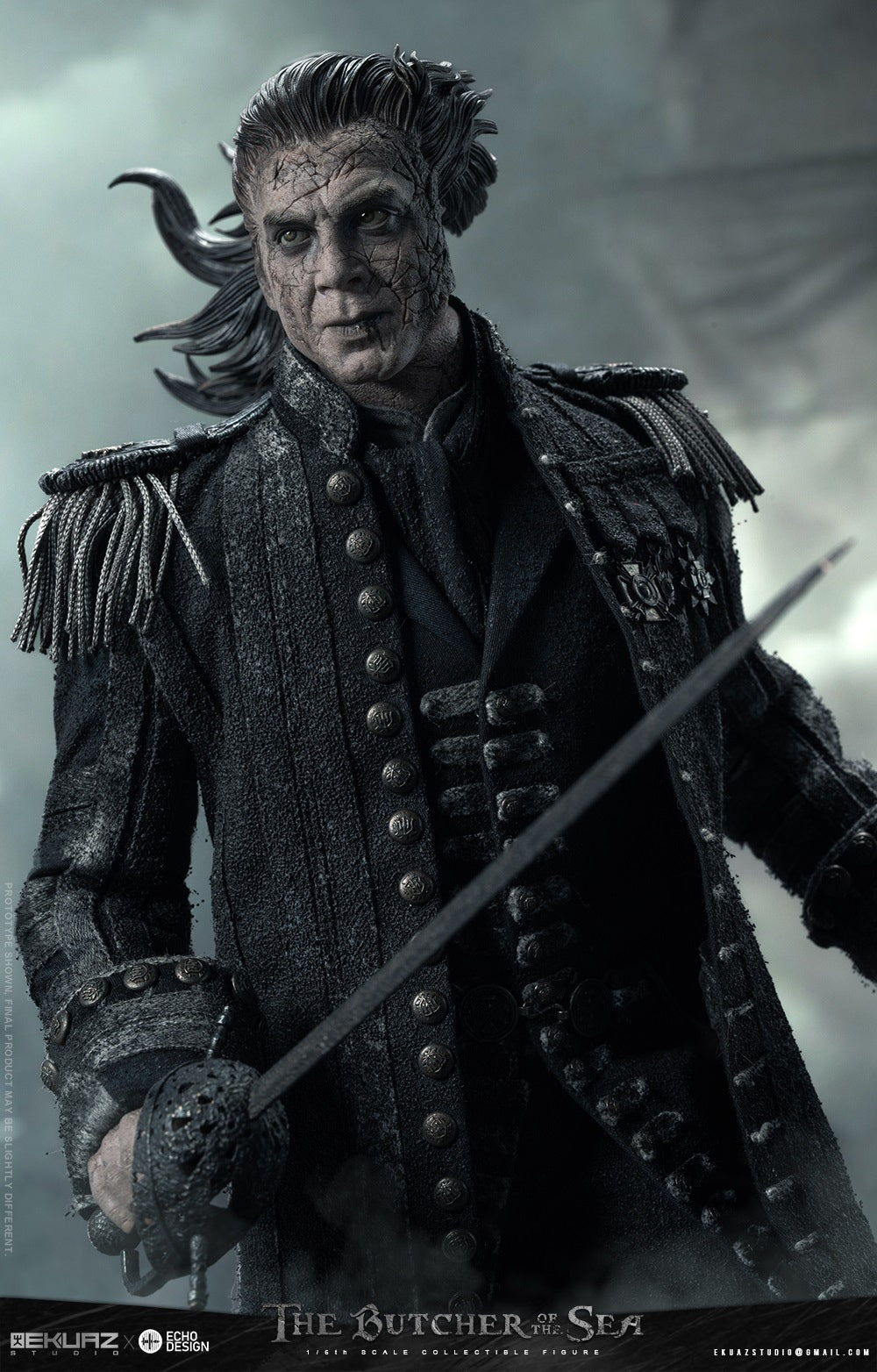 Presale EKUAZ STUDIO EKS013 1/6 The Butcher of the Sea Salazar Action Figure Toy