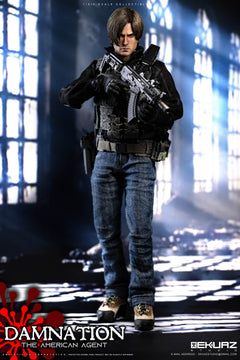 EKUAZ STUDIO EKS09 1/6 Damnation The American Agent Resident Zombie Evil Crisis Leon