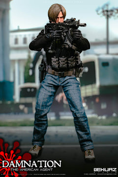 EKUAZ STUDIO EKS09 1/6 Damnation The American Agent Resident Zombie Evil Crisis Leon