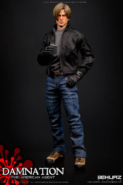 EKUAZ STUDIO EKS09 1/6 Damnation The American Agent Resident Zombie Evil Crisis Leon