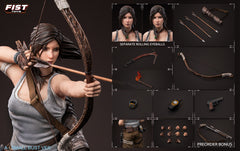 Presale Fist Toys FIST-003A 1/12 Jungle Huntress Tomb of the Fallen Raider Lara Small Bust Ver.