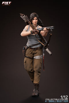 Presale Fist Toys FIST-003A 1/12 Jungle Huntress Tomb of the Fallen Raider Lara Small Bust Ver.