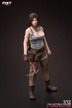 Presale Fist Toys FIST-003B 1/12 Jungle Huntress Tomb of the Fallen Raider Lara Large Bust Ver.