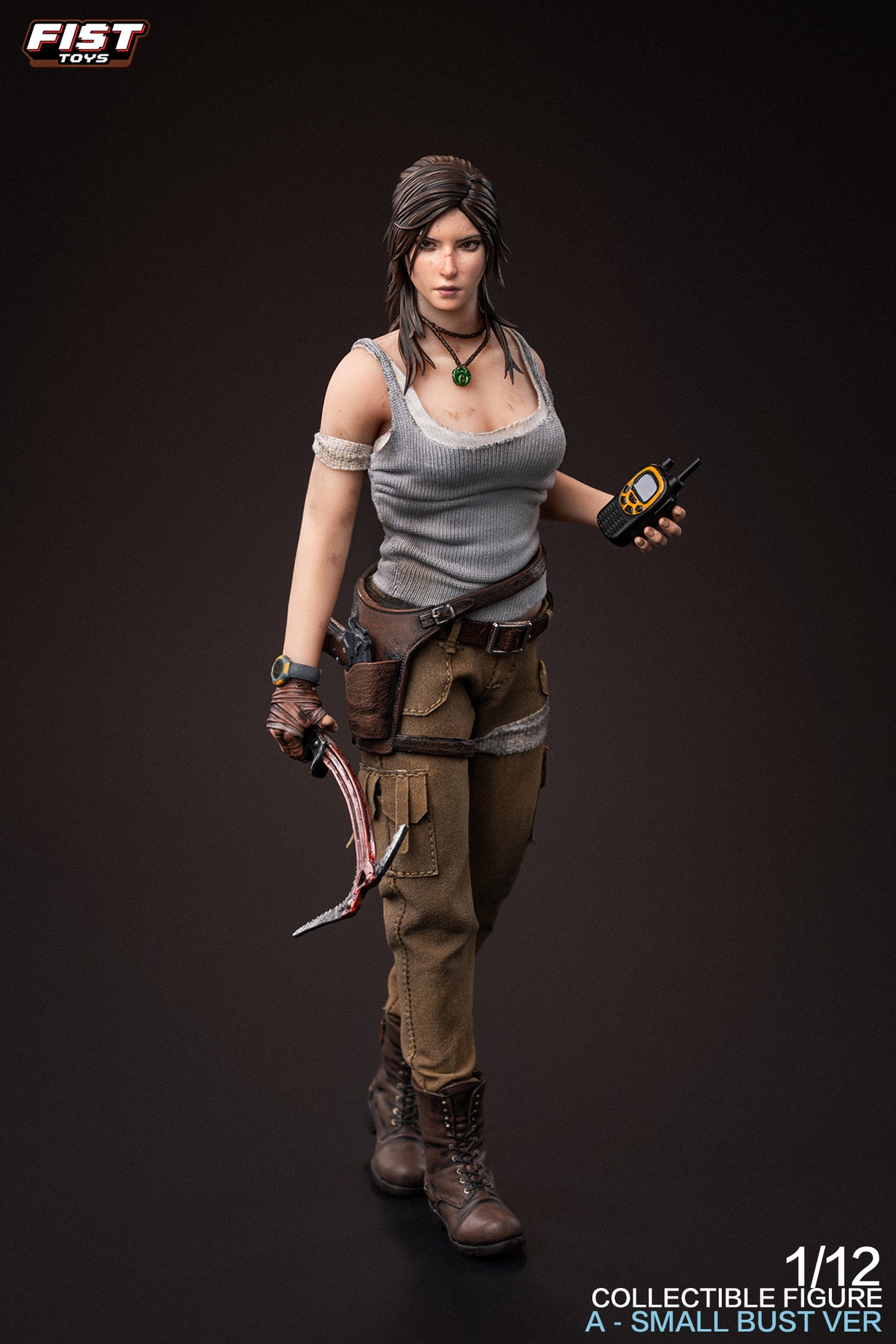 Presale Fist Toys FIST-003A 1/12 Jungle Huntress Tomb of the Fallen Raider Lara Small Bust Ver.