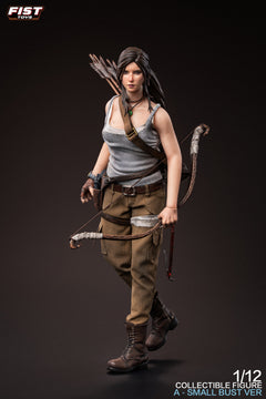 Presale Fist Toys FIST-003A 1/12 Jungle Huntress Tomb of the Fallen Raider Lara Small Bust Ver.