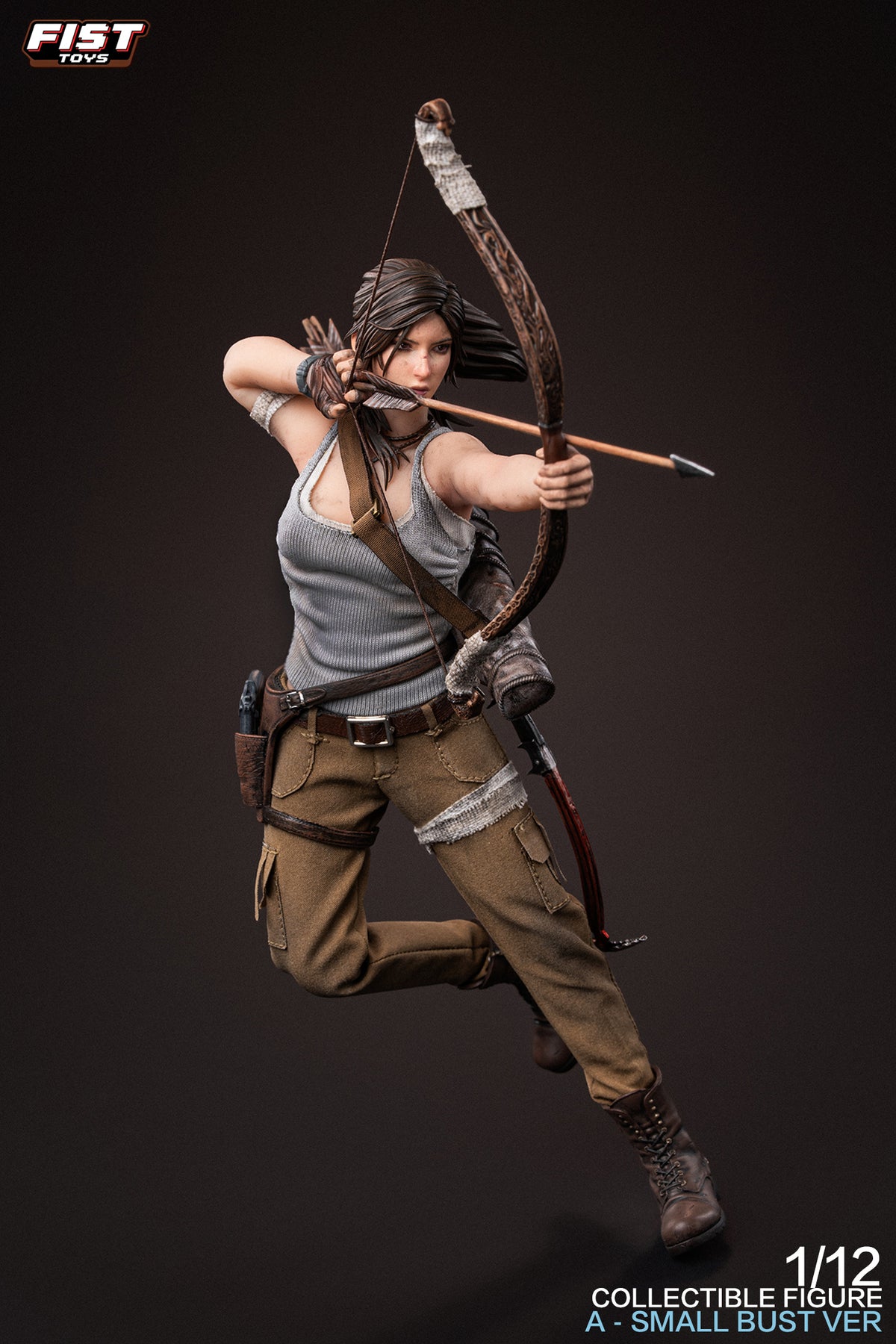 Presale Fist Toys FIST-003A 1/12 Jungle Huntress Tomb of the Fallen Raider Lara Small Bust Ver.