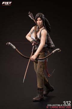 Presale Fist Toys FIST-003B 1/12 Jungle Huntress Tomb of the Fallen Raider Lara Large Bust Ver.