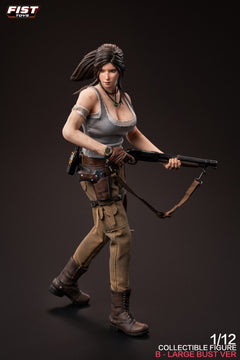 Presale Fist Toys FIST-003B 1/12 Jungle Huntress Tomb of the Fallen Raider Lara Large Bust Ver.