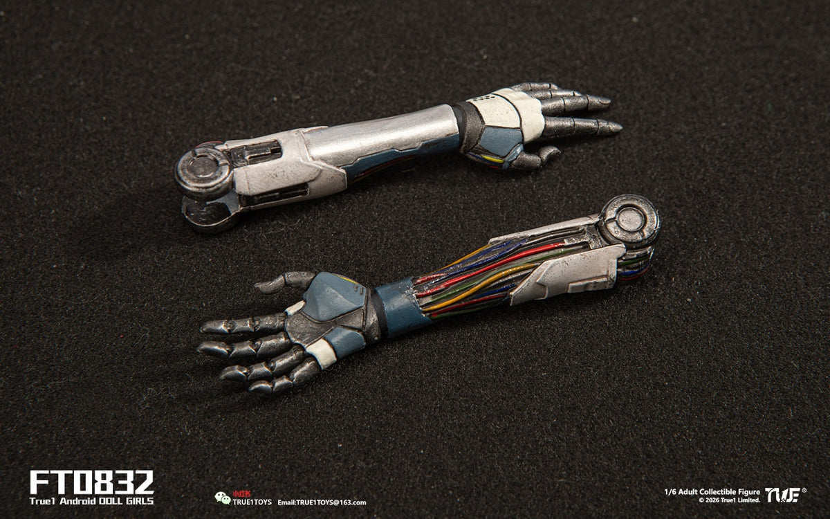 Précommande : Figurine articulée à l'échelle 1/6 Android Bill, cheveux noirs, modèle FT0832 de True1Toys