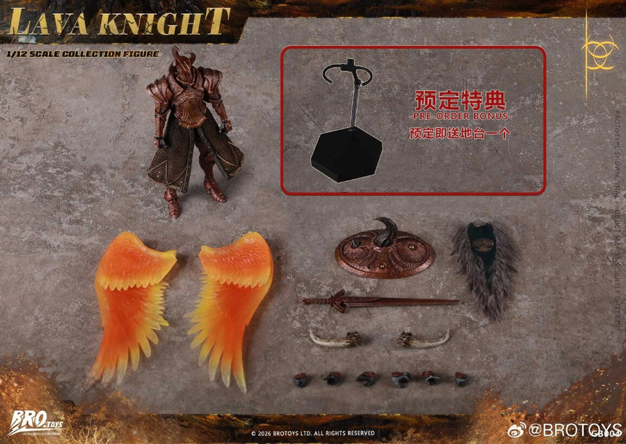 【予約商品】BROTOYS GB004 1/12 クルーシブル・ナイト コレクティブルアクションフィギュア 模型玩具