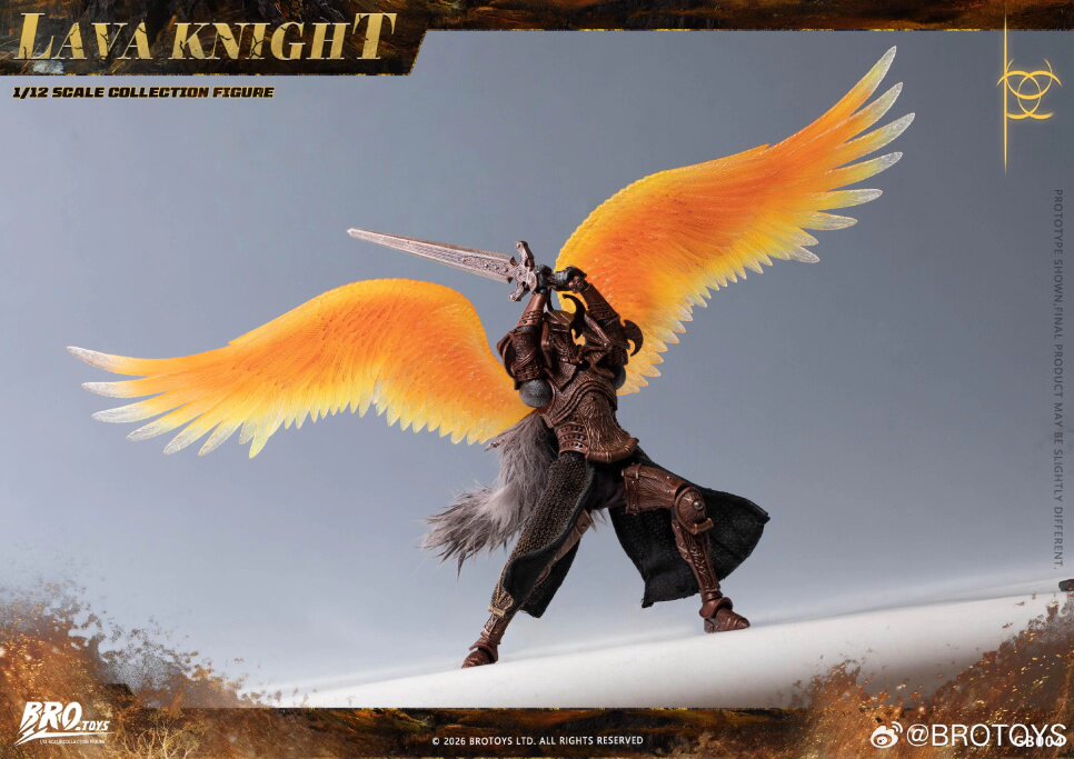 Vorverkauf BROTOYS GB004 1/12 Crucible Knight Sammler-Actionfigur Modellspielzeug