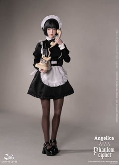 Presale DAMTOYS GLC01 1/6 Phantom Cipher Zero Trace Angelica Action Figure Toy