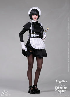Presale DAMTOYS GLC01 1/6 Phantom Cipher Zero Trace Angelica Action Figure Toy