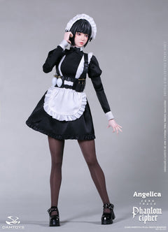 Presale DAMTOYS GLC01 1/6 Phantom Cipher Zero Trace Angelica Action Figure Toy