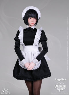 Presale DAMTOYS GLC01 1/6 Phantom Cipher Zero Trace Angelica Action Figure Toy