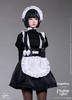 Presale DAMTOYS GLC01 1/6 Phantom Cipher Zero Trace Angelica Action Figure Toy